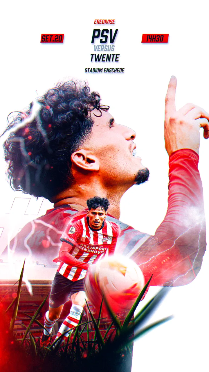 Arte de matchday: PSV × Twente, Eredivisie